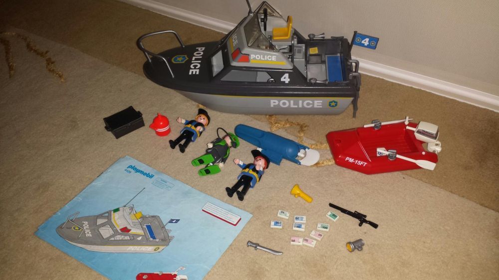 Playmobil  Barco Polícia