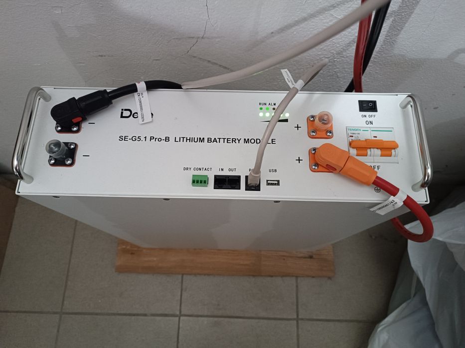 Акумуляторна батарея Deye SE-G5.1 Pro-B 51.2V 100AH SE-G5.1 Pro-B