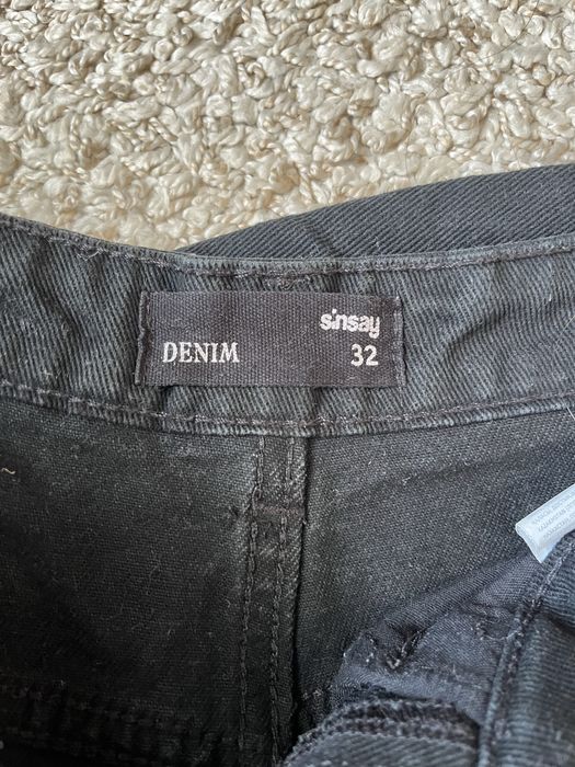 Джинси Sinsay Wide Leg Denim 3 бантиками розмір 32