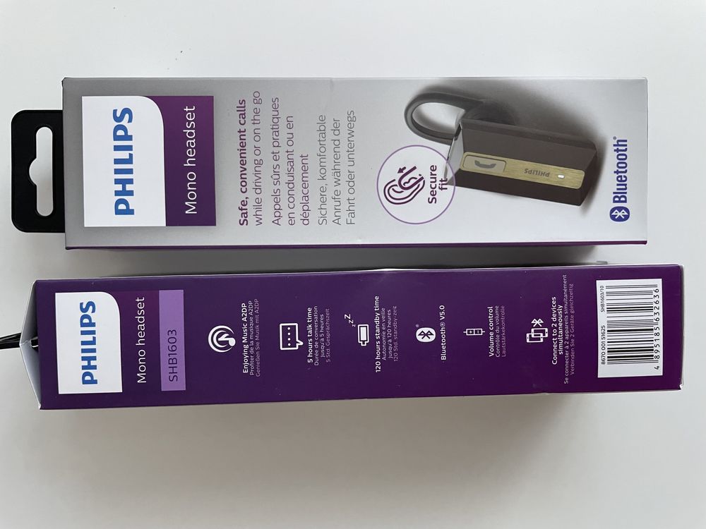 Bezprzewodowa słuchawka Bluetooth3.0 Philips