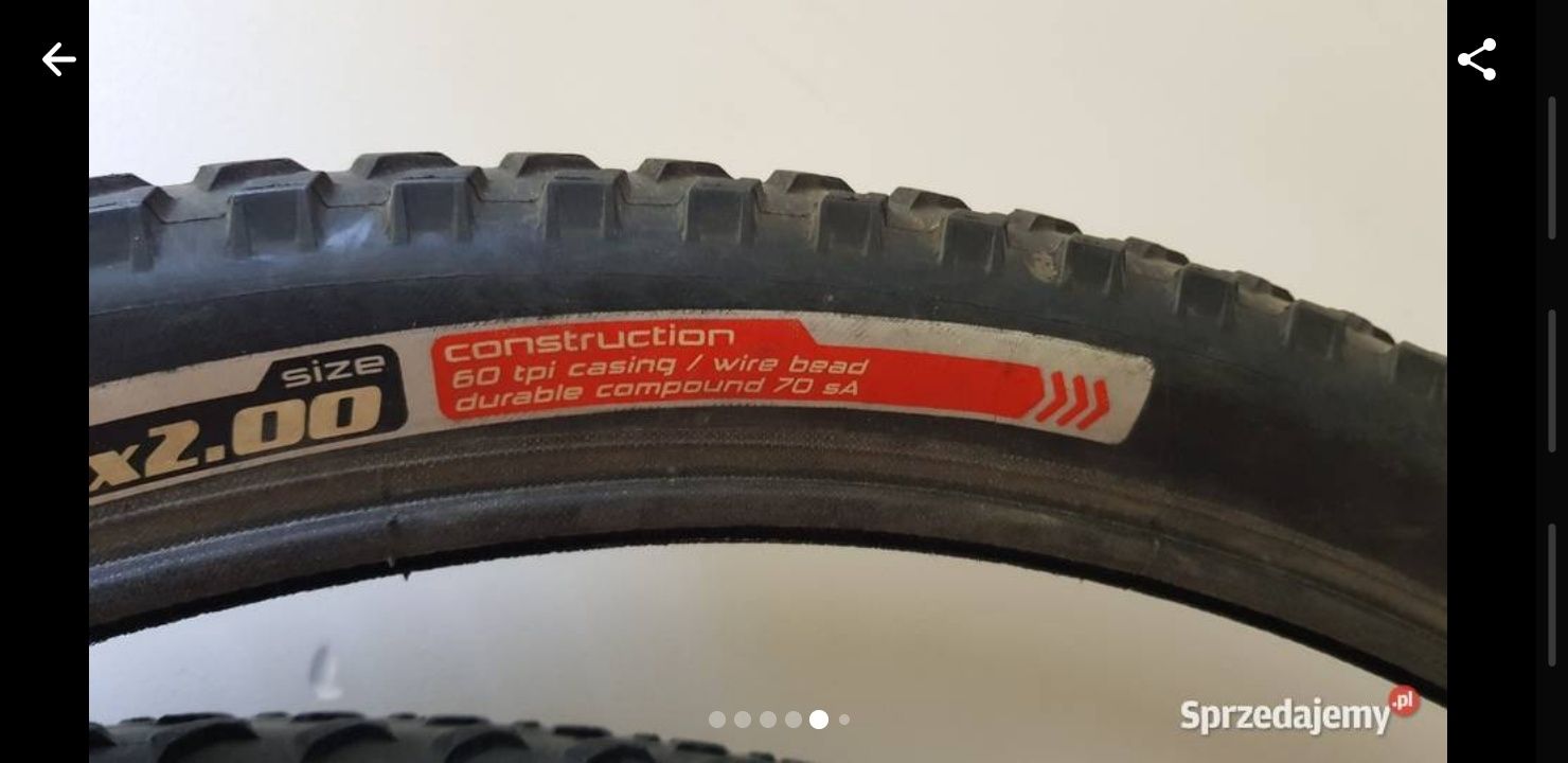 Opony 26x2.0 Specialized Fast Trak LK