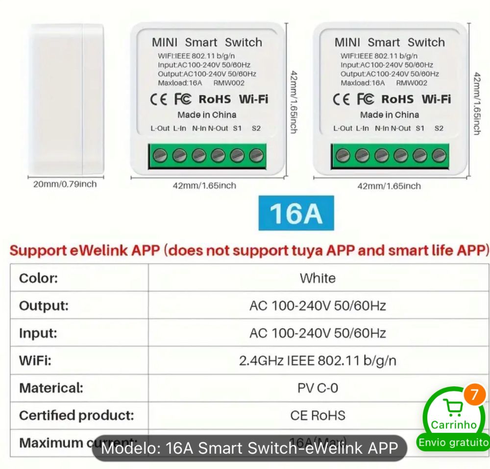 Interruptor Wifi