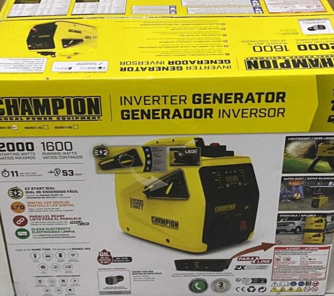 Инверторный генератор Champion 82001i-e