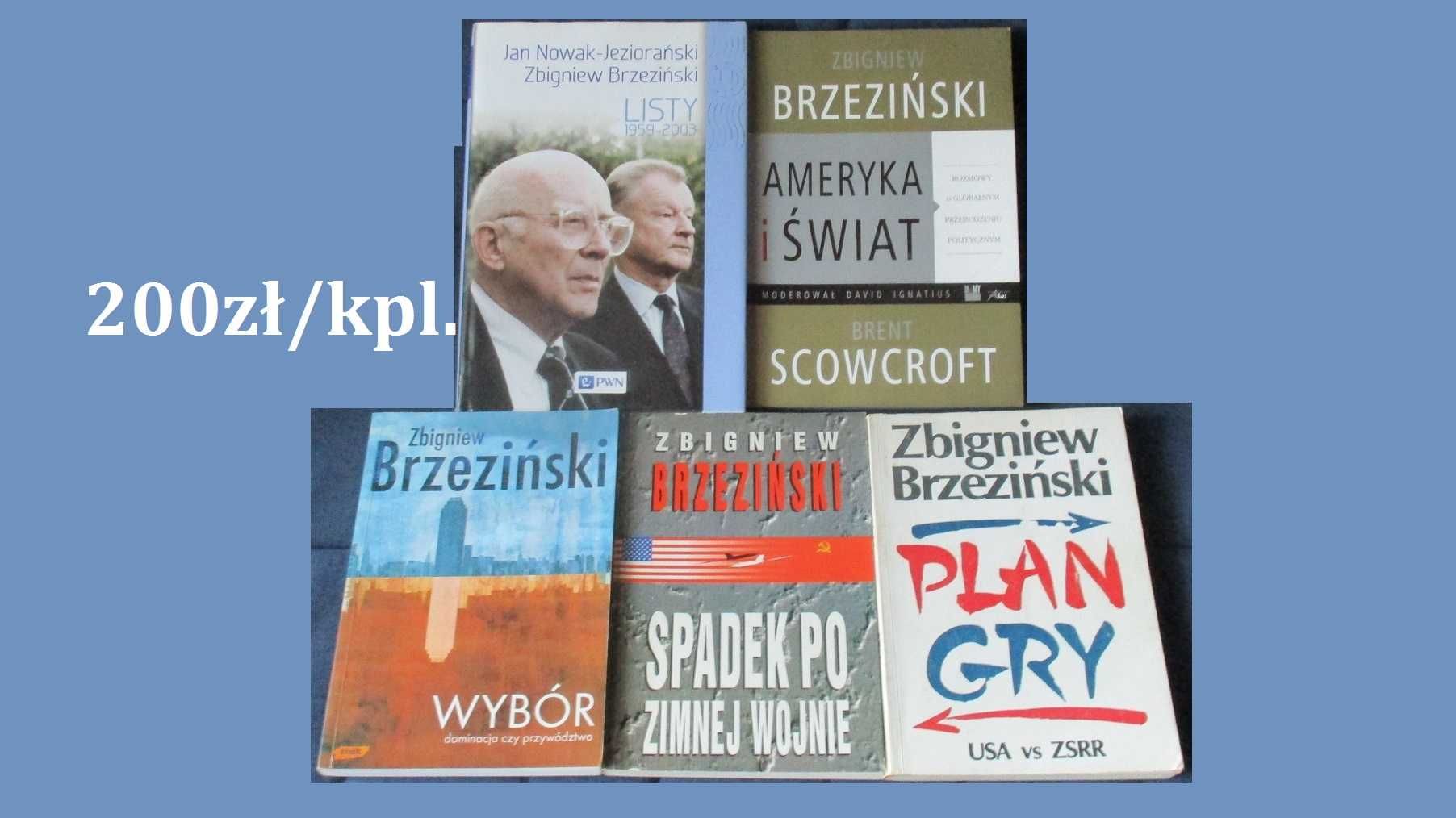 Z.Brzeziński / Listy / USA/ZSRR/ zimna wojna/Plan Gry/dyplomacja/wojna