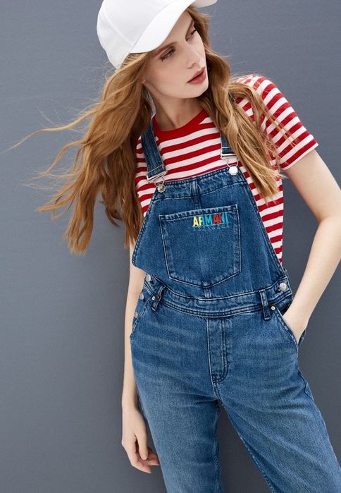 Джинсовий комбінезон Armani exchange