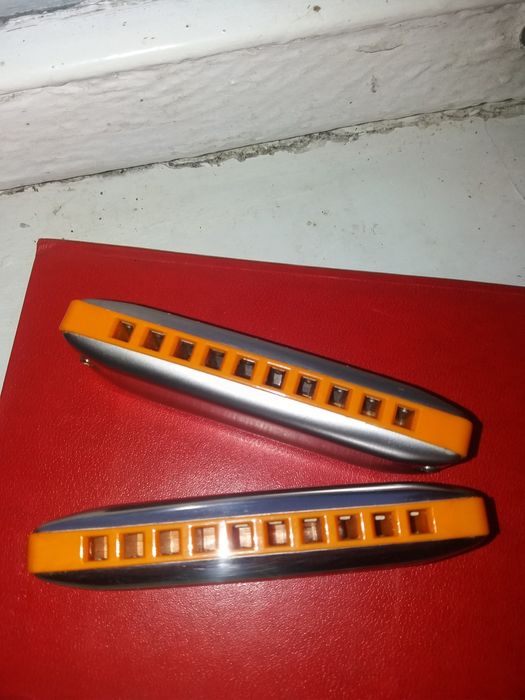 Губные гармошки SEYDEL SESSION STEEL тон.low Eb,low F(идеал.сост)