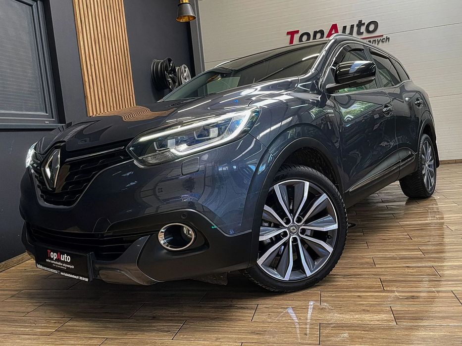 Renault Kadjar 4x4 * 1.6 DCI * NAVI * manual *gwarancja * BEZWYPADKOWY *LED