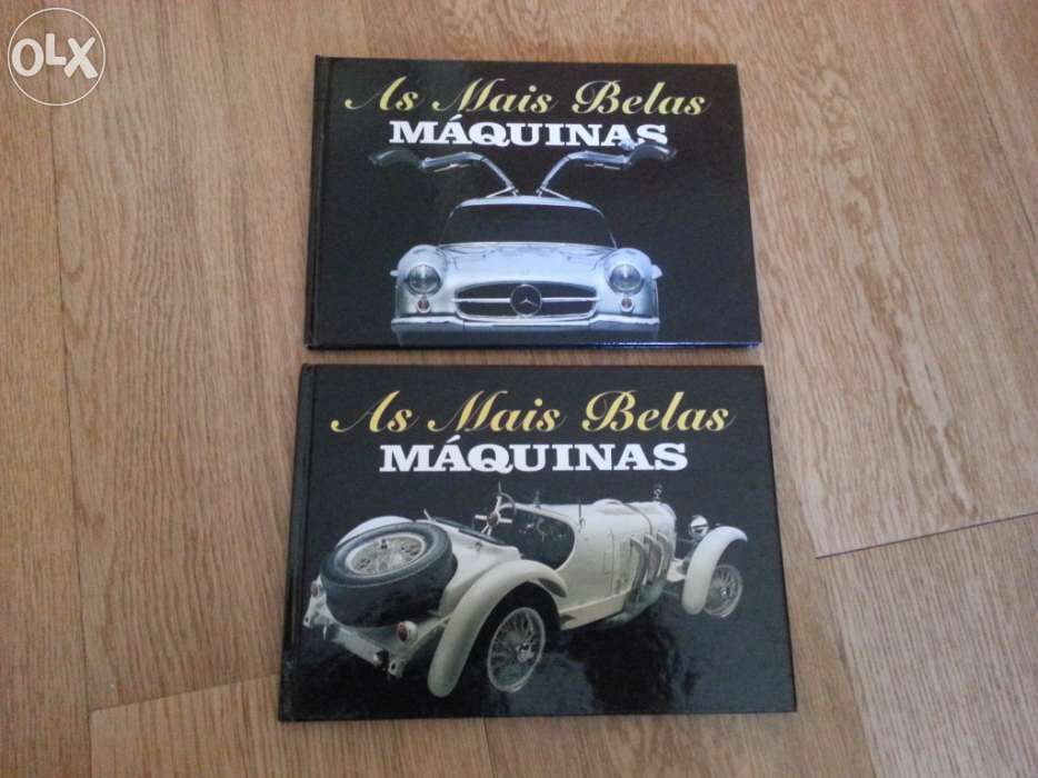 2 Livros '' As Mais Belas Maquinas ''