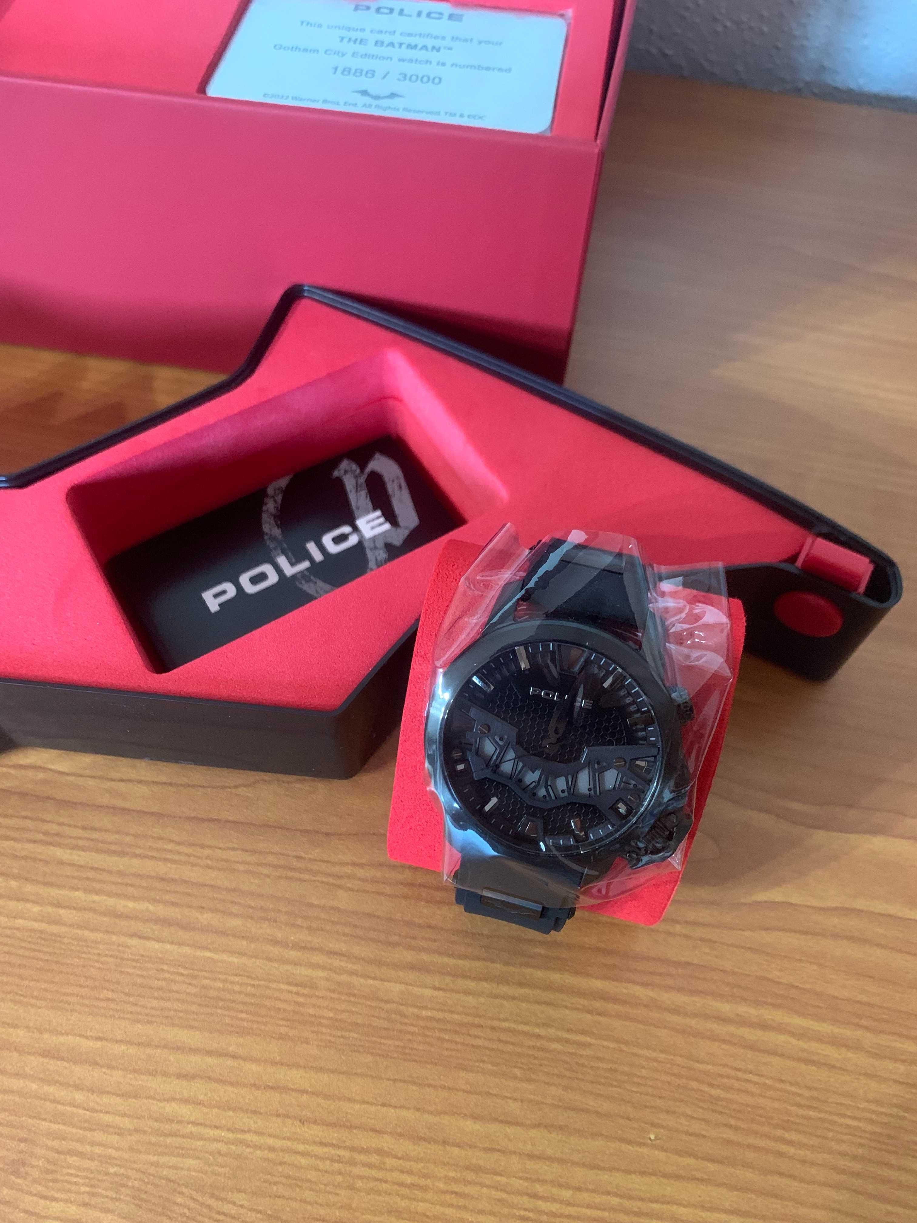 Relógio Police x The Batman Edição Limitada