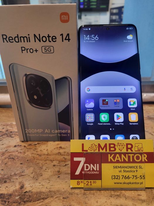 4046/25 Xiaomi Redmi Note14 PRO+ 5G 12GB/512GB