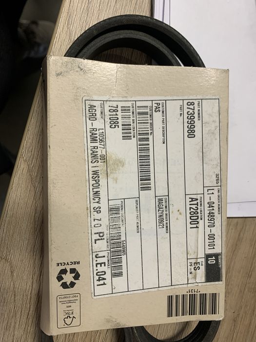 Pasek klimatyzacji case