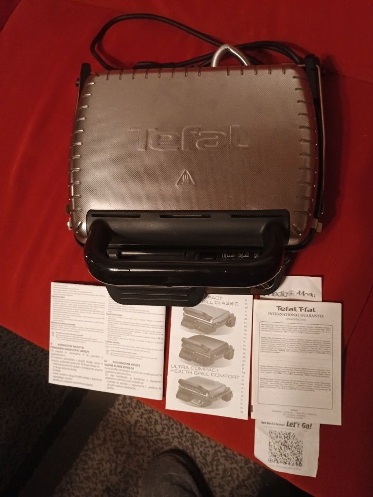 Gril Tefal GC 305012 UC 600, Nowy Super sprzęt, Łódź centrum