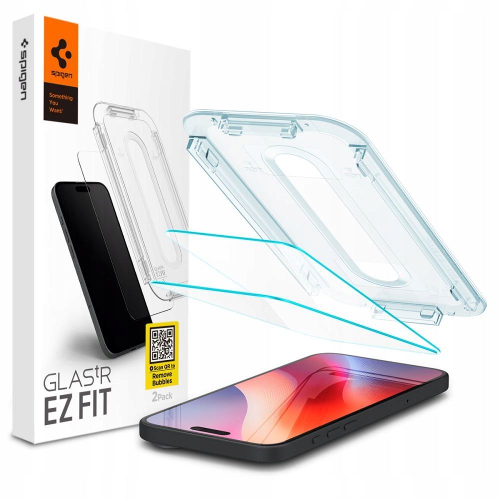 Szkło hartowane do iPhone 16 Pro Max Spigen Glas.tR 2szt z aplikatorem