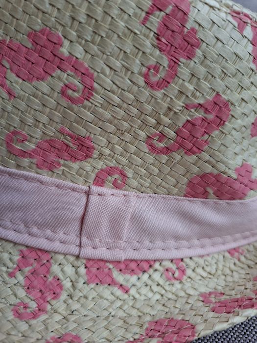 Kapelusz słomkowy dziecięncy dla dziewczynki
