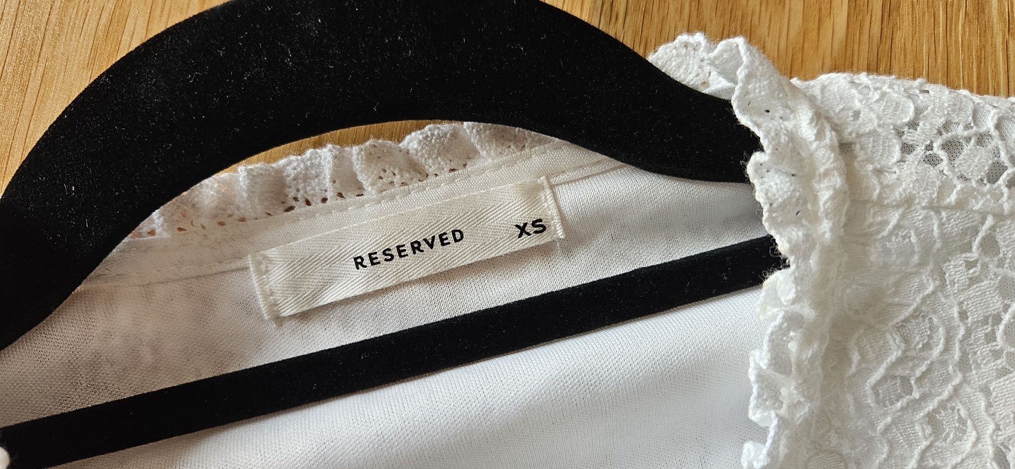 Sukienka reserved,  biała  xs