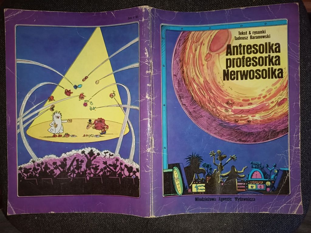 PRL. Antresolka Profesorka Nerwosolka I wydanie 1985 rok.