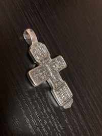Продам срібний хрест