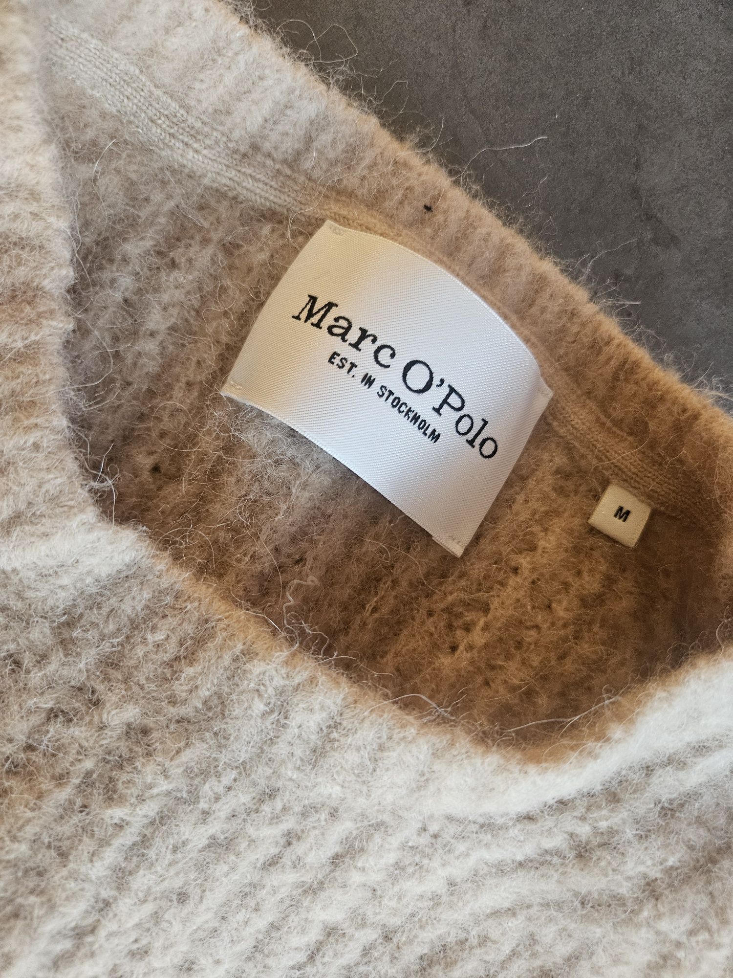 Marc o polo _ sweterek kamizelka 35 % alpaca M