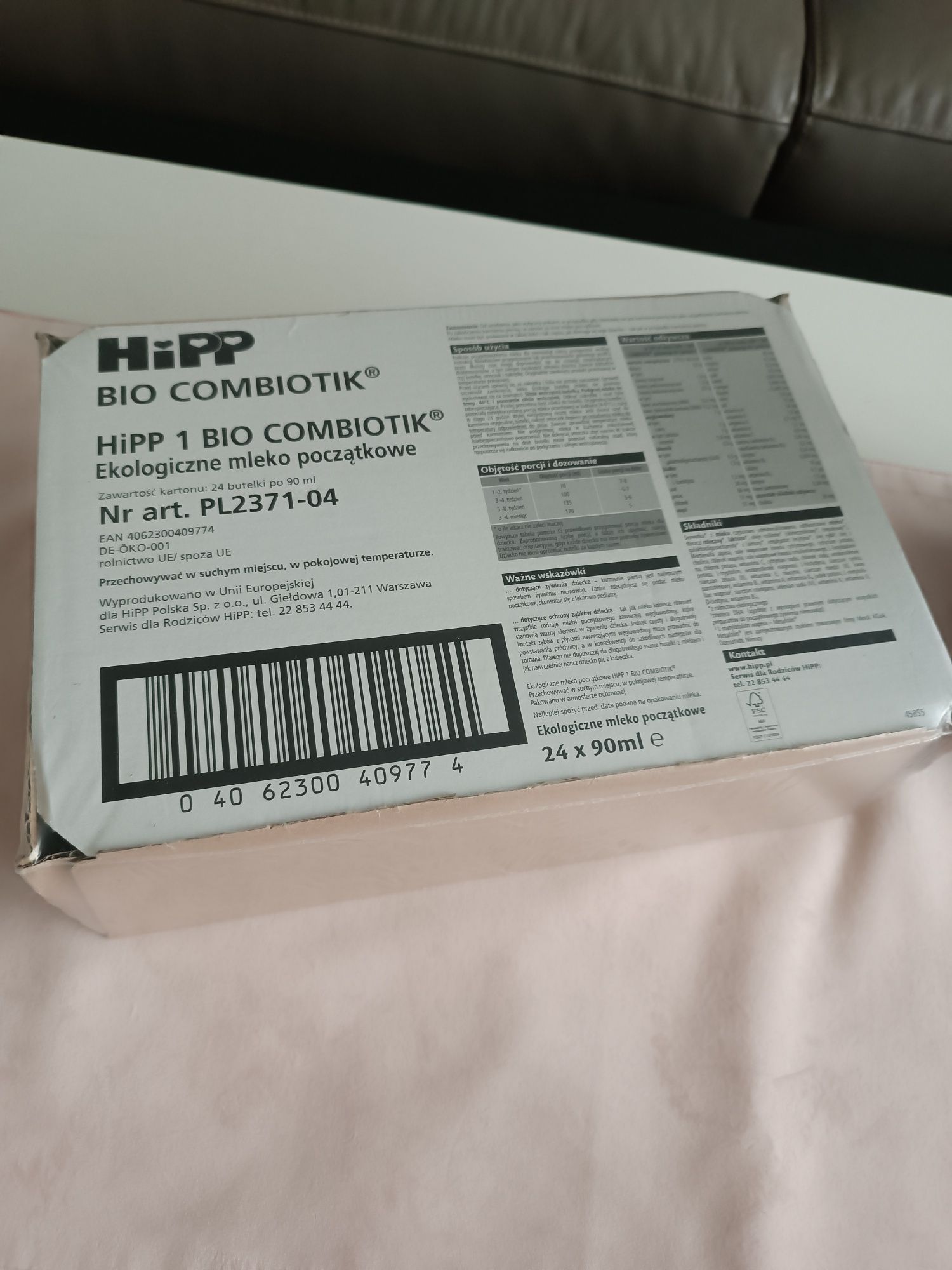 HiPP Bio combiotik 1 opak. 24 szt x 90 ml