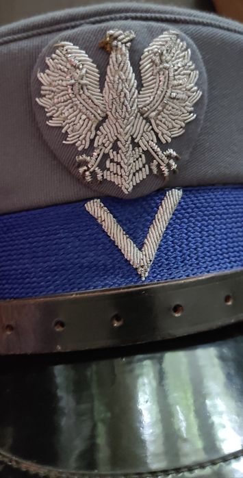 Czapka garnizonowa milicyjna Milicja MO PRL sierżant 58 mundur