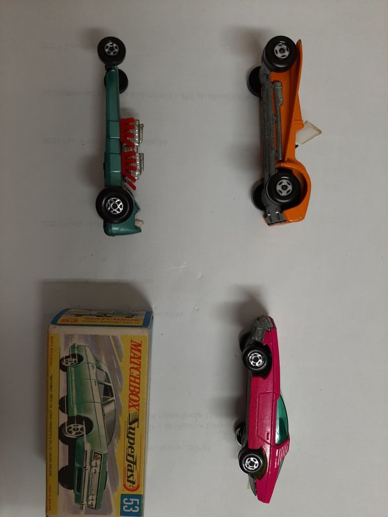 Carros Matchbox - Muito Antigos - Ano 1965 / 70