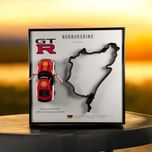 CCA з Рамкою 25x25 2в1 з Nissan GT3 R35 1:44 та 3D Трасою Nürburgring