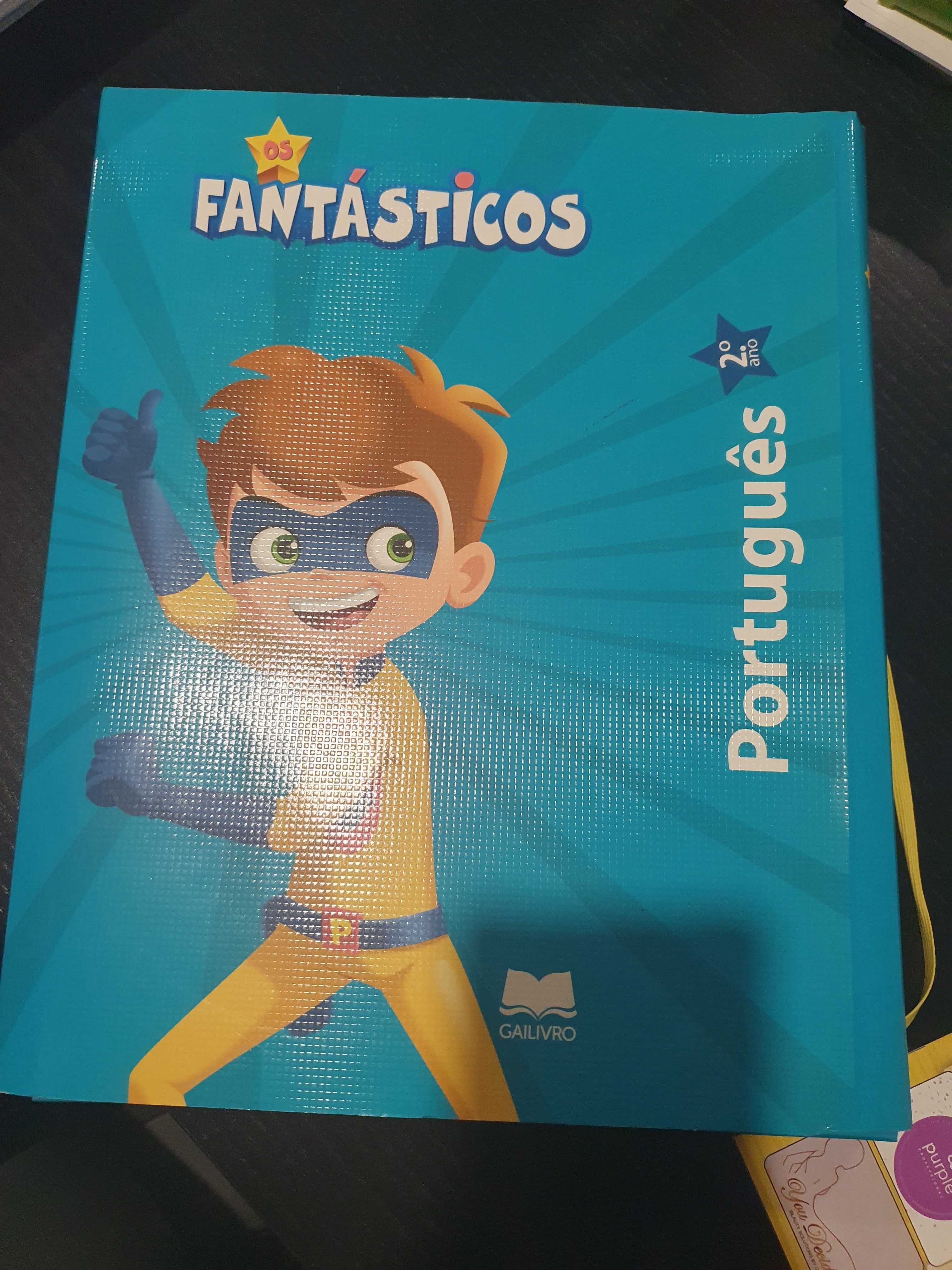 Manuais Fantasticos 2 ano port, mat e est. Meio