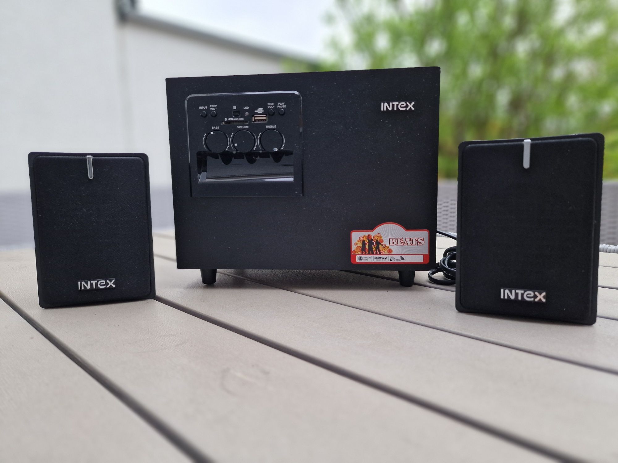 Zestaw głośników komputerowych INTEX IT-1825 Beats 2.1