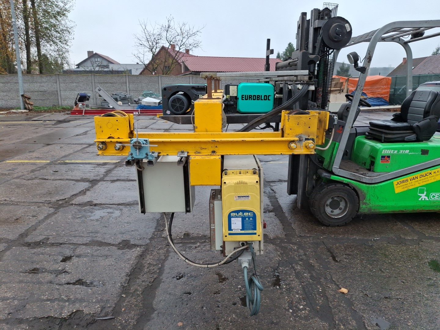 Suwnica bramowa Verlinde 1250kg