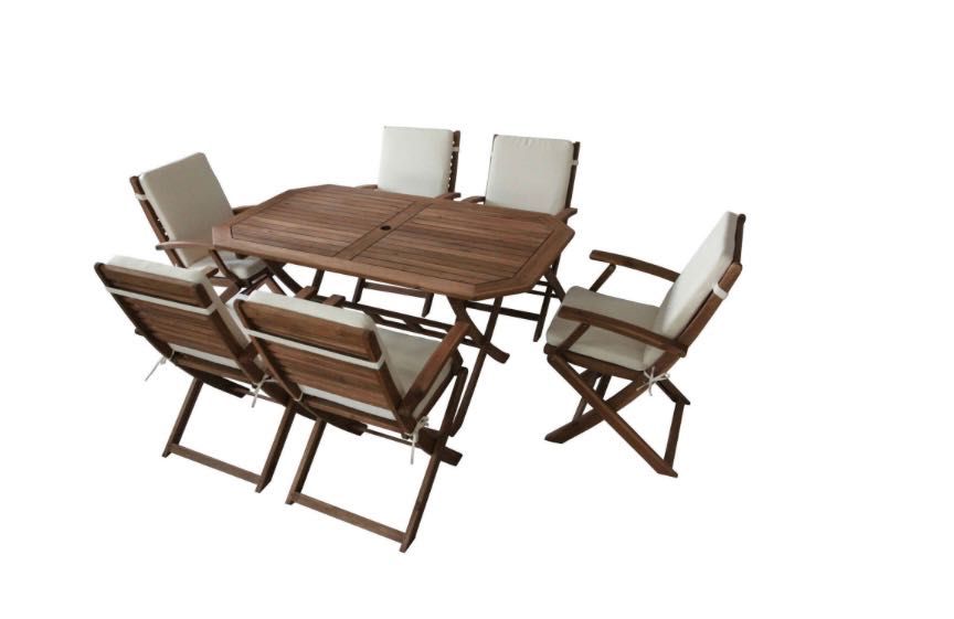 Conjunto de jardim - 6 lugares