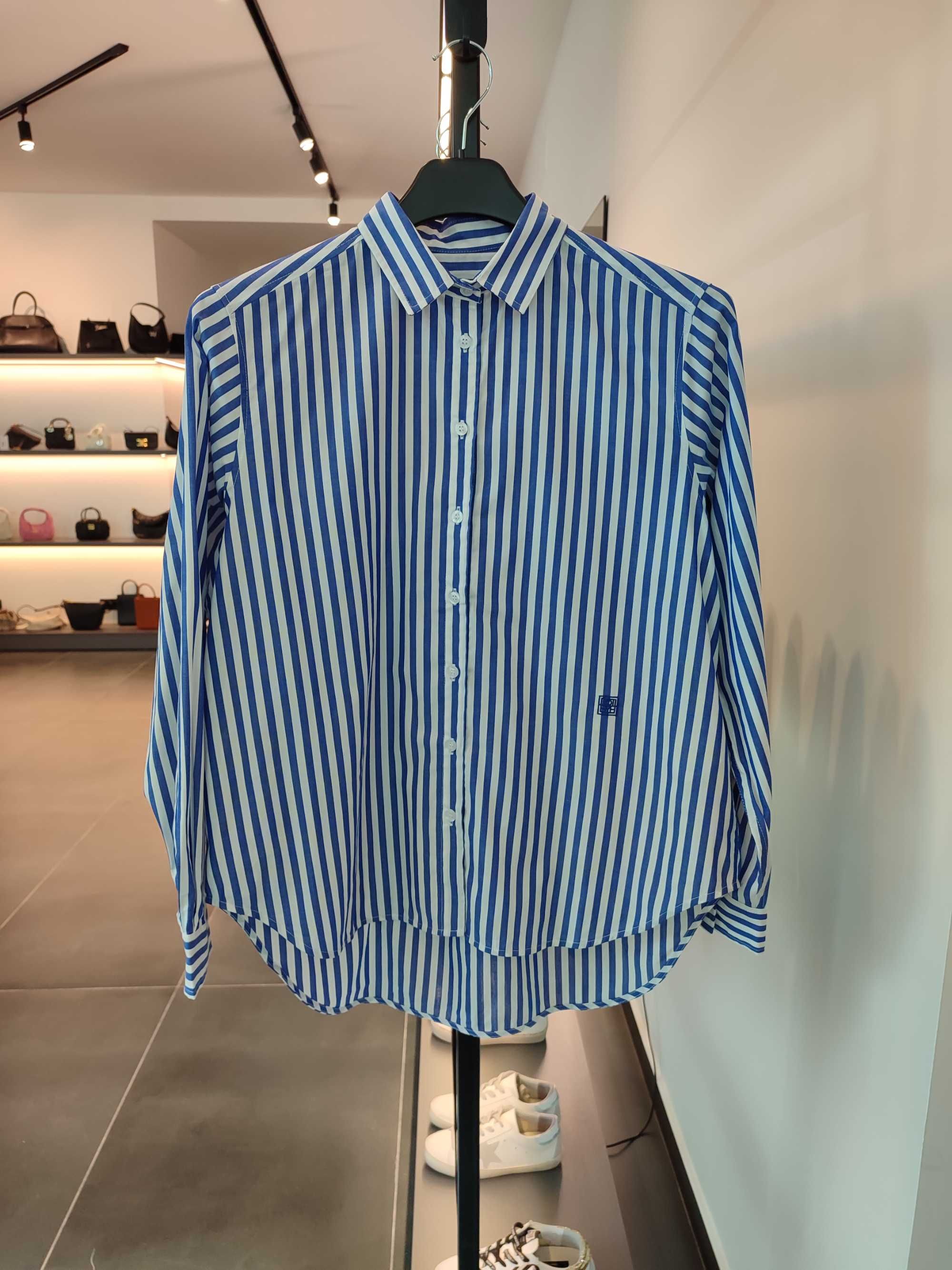 Сорочка Toteme Signature Cotton Shirt Riviera Stripe
