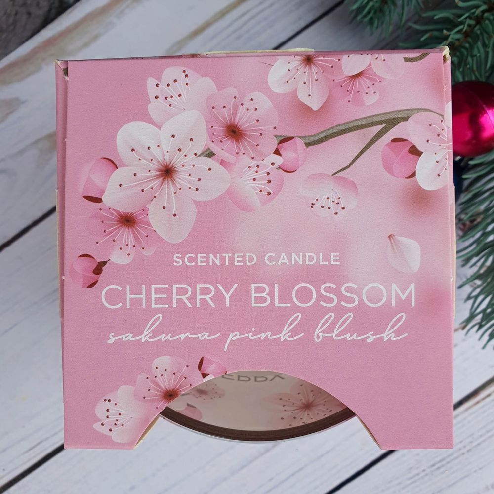 Ароматична свічка, cherry blossom, sakura pink blush, Bartek