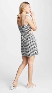 Nowość 2023:) sukieneczka w kratę wiązane ramiaczka H&M roz XS