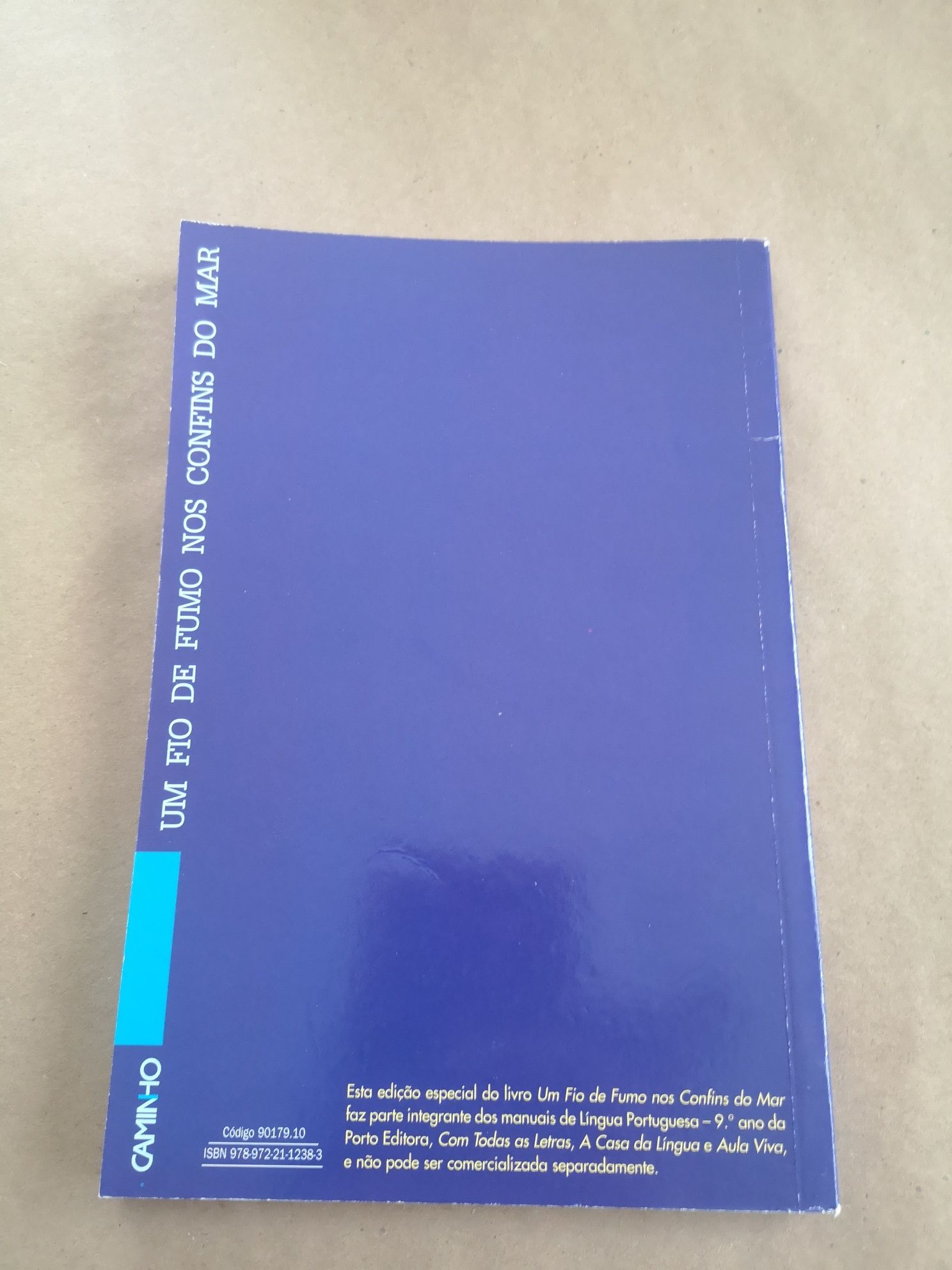 Livro Um fio de fumo nos confins do mar, Alice Vieira