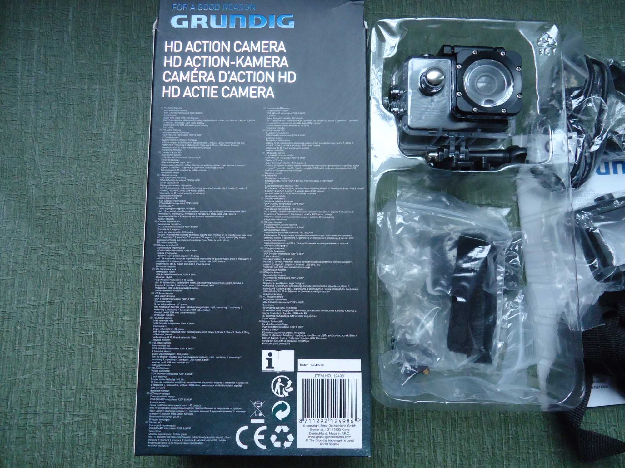 Kamera sportowa Grundig HD 720