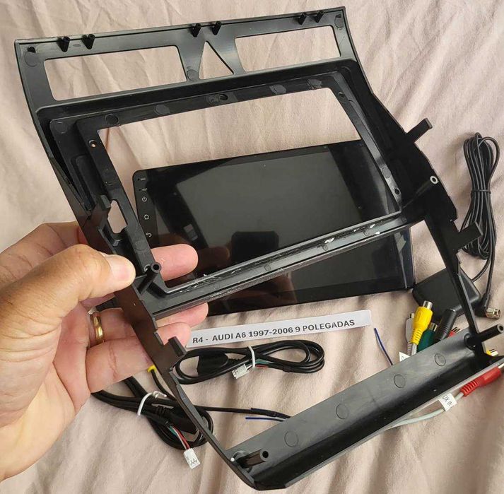 R4 - Auto Rádios AUDI A6 97-06 9 POLEGADAS  android