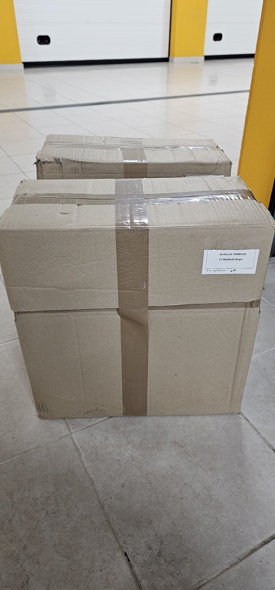 Rolos Térmicos 80x80x25-58 grs.  Preço das 2 caixas
