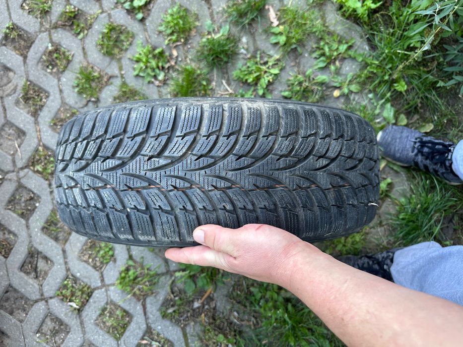Koła 4x100 opony zima nokian