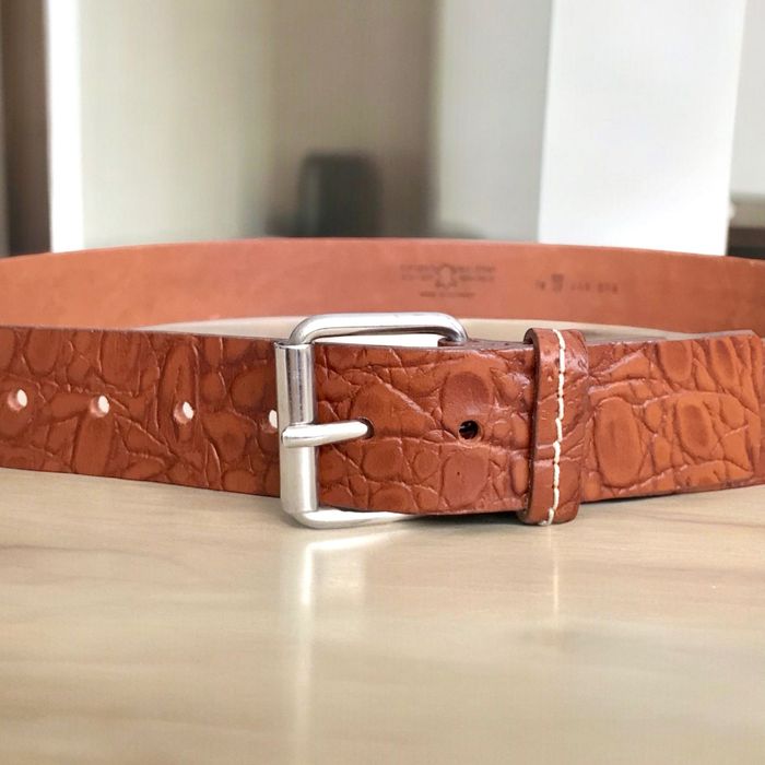 PETER HAHN, мужской кожаный ремень/чоловічий шкіряний ремінь