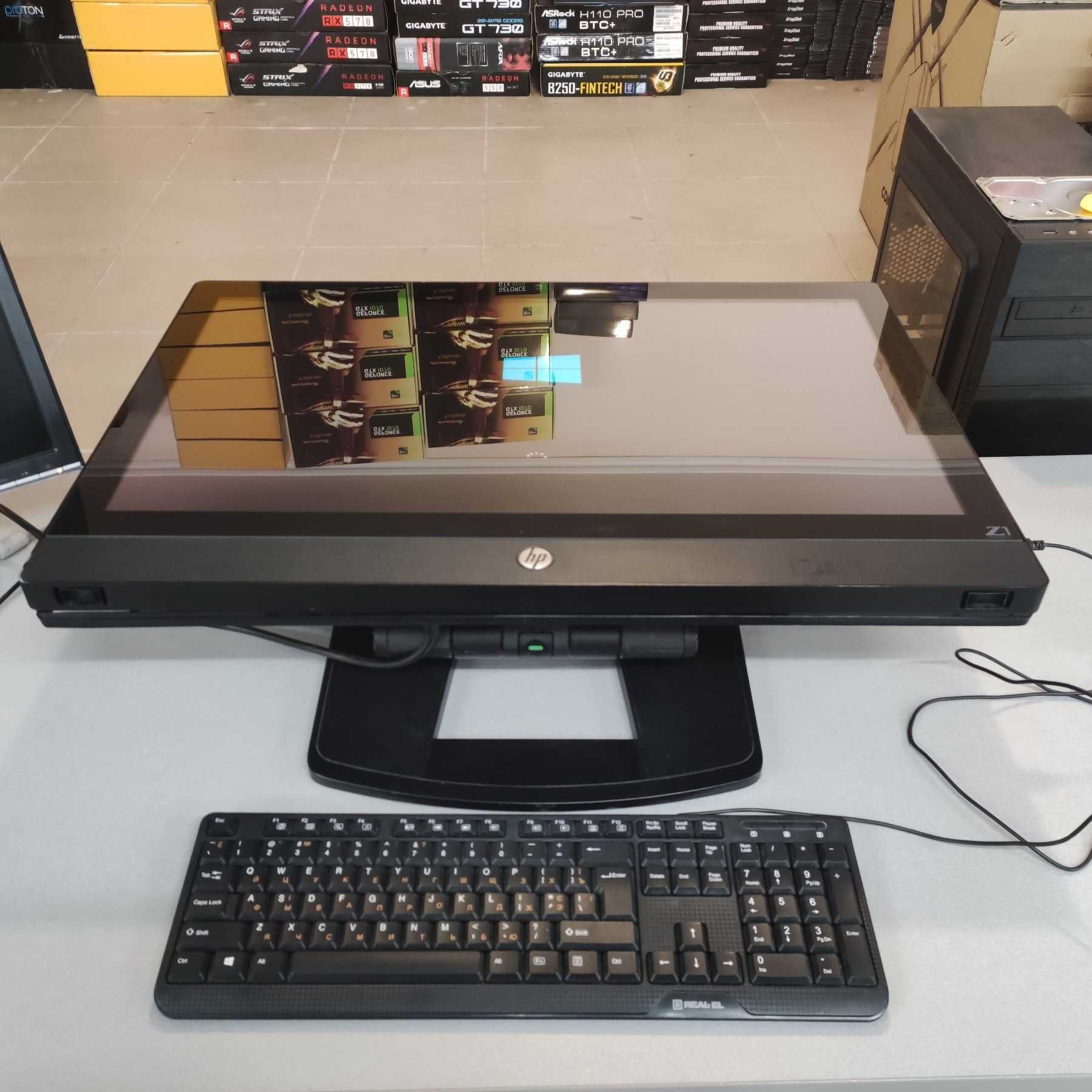 Моноблок HP 27" 2к 2560x1440 экран (читайте описание!) Компютер