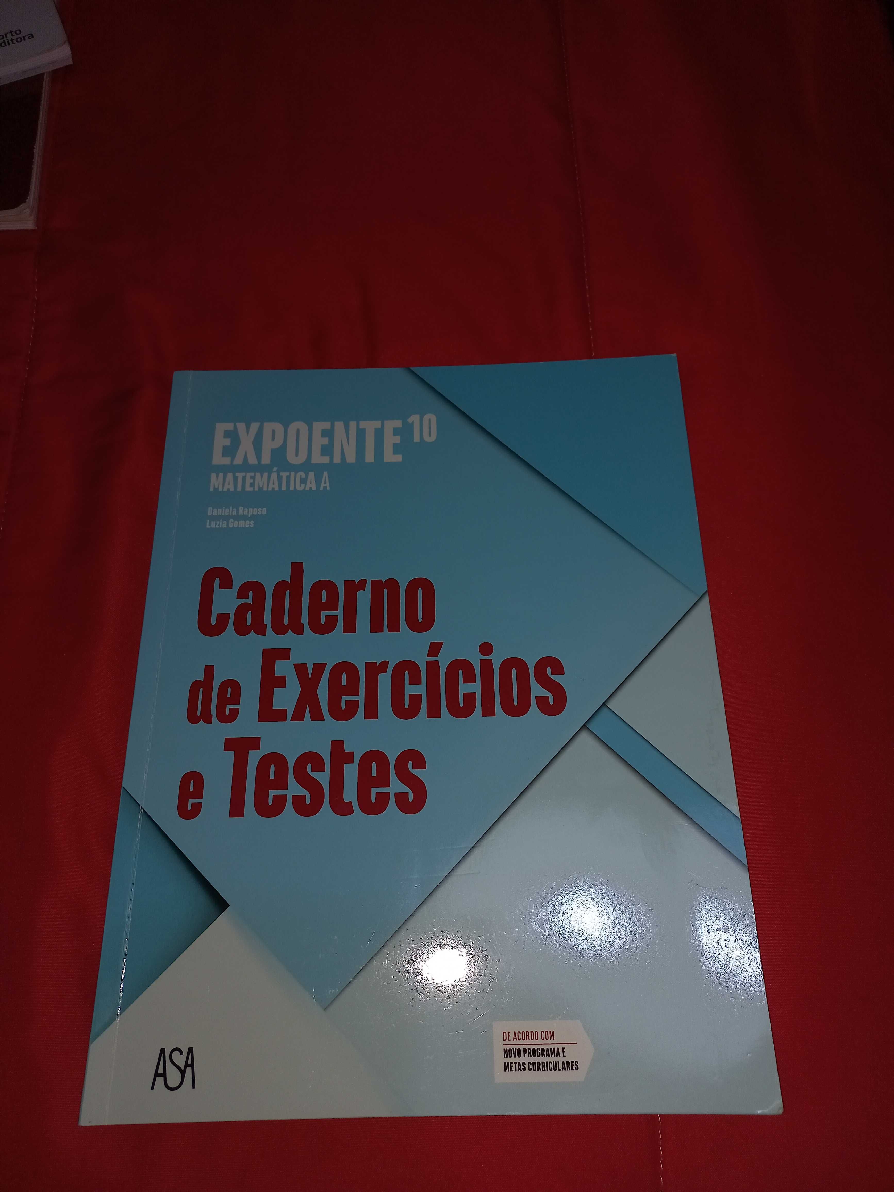 4 cadernos de atividades 10 ano