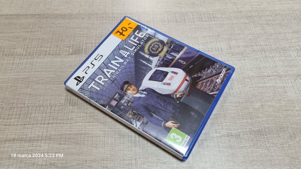 TRAIN LIFE a Railway Simulator na konsolę PlayStation 5 PS5 symulator