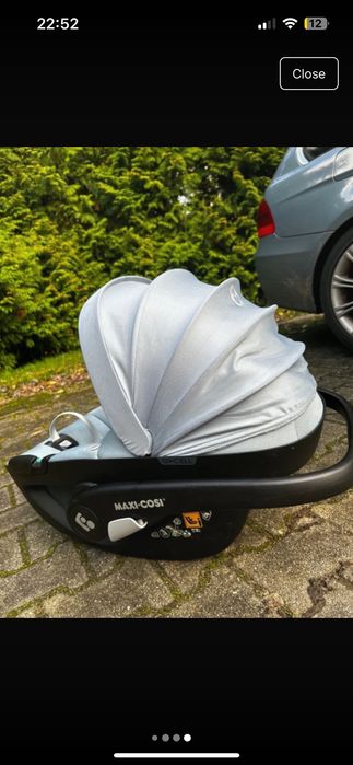 Fotelik maxi cosi pebble 360 plus baza obrotowa family fix 369 jak now