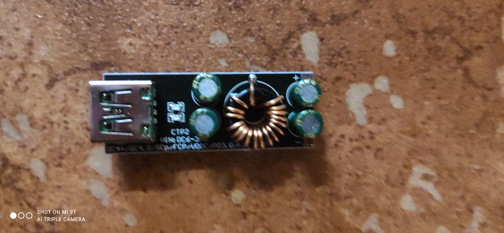 Модуль повербанка зарядки 100Вт QC4.0, QC3.0. USB SW3516, SW3518s