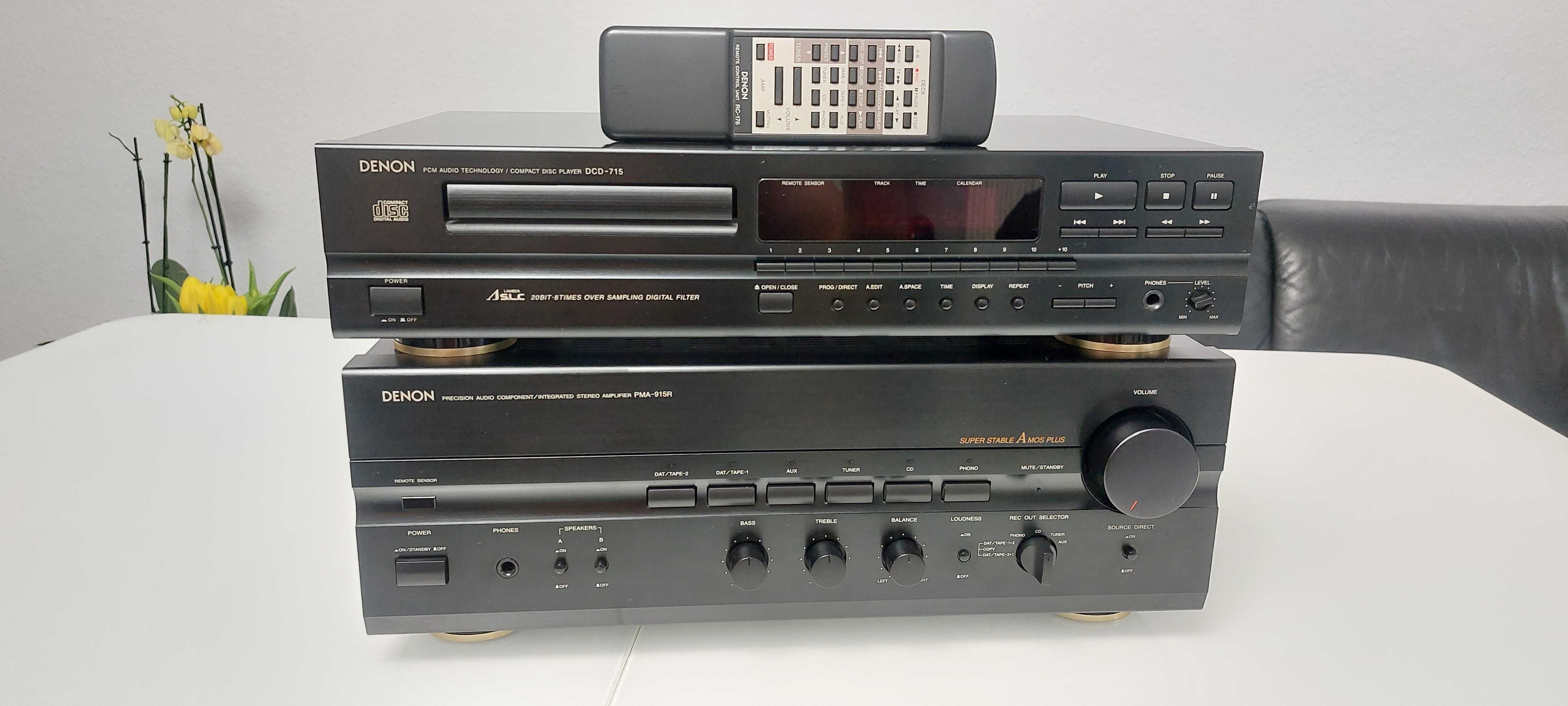 Усилитель стерео Denon PMA 915R & CD Player Denon DCD 715