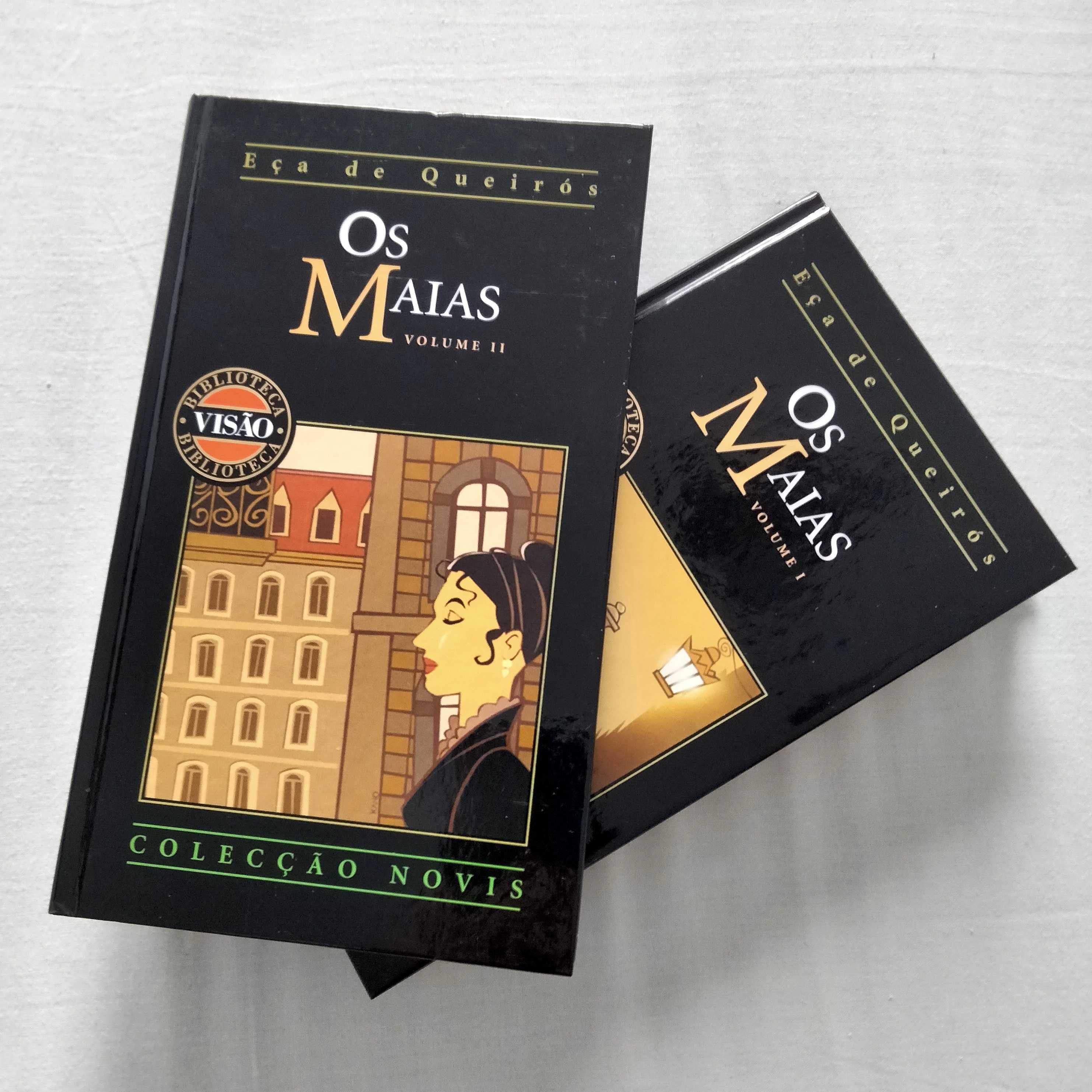 Livro Os Maias – Eça de Queirós volume I e II