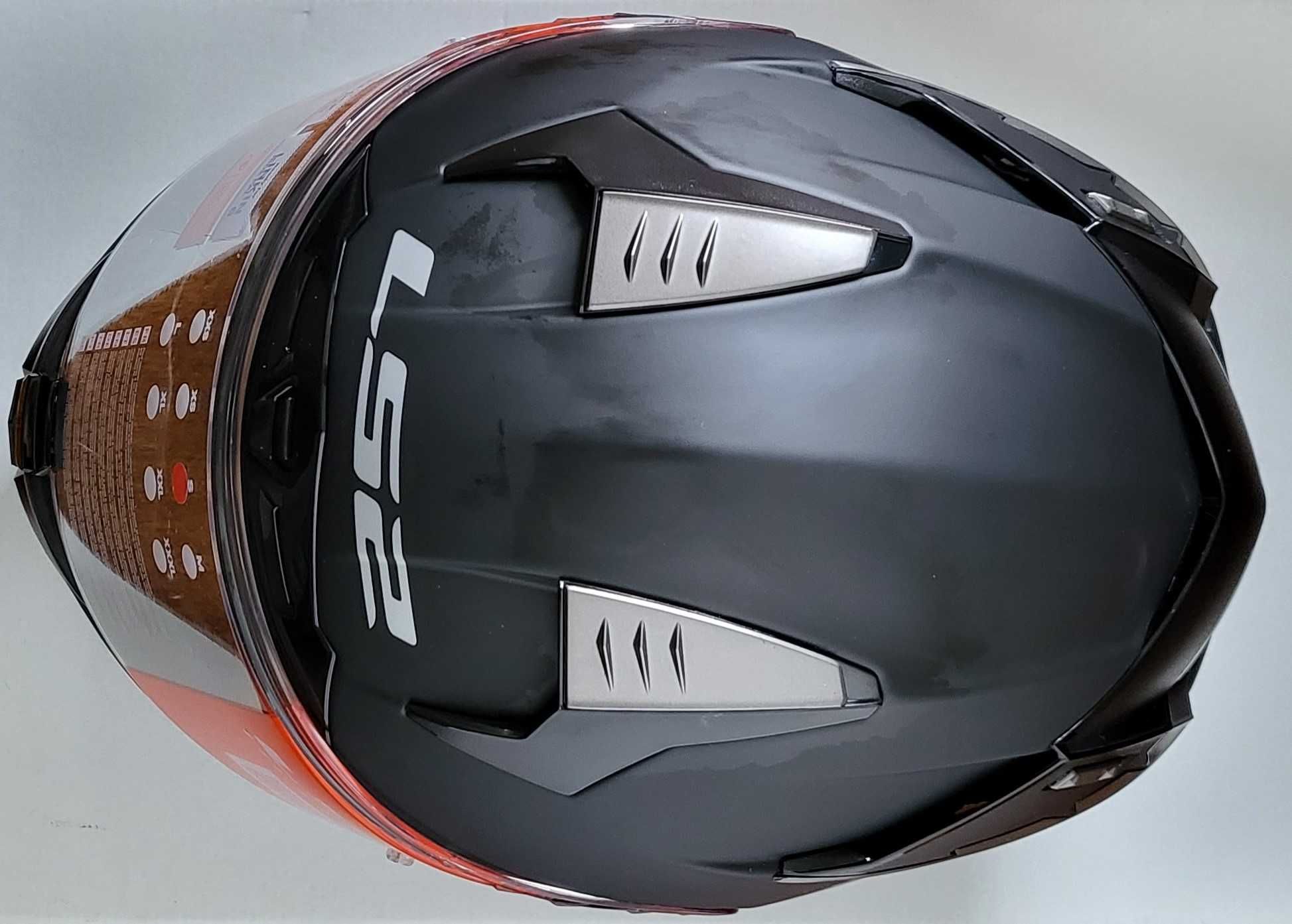 Capacete Integral Carbono Challenger LS2 FF327, Tamanho S, Novo