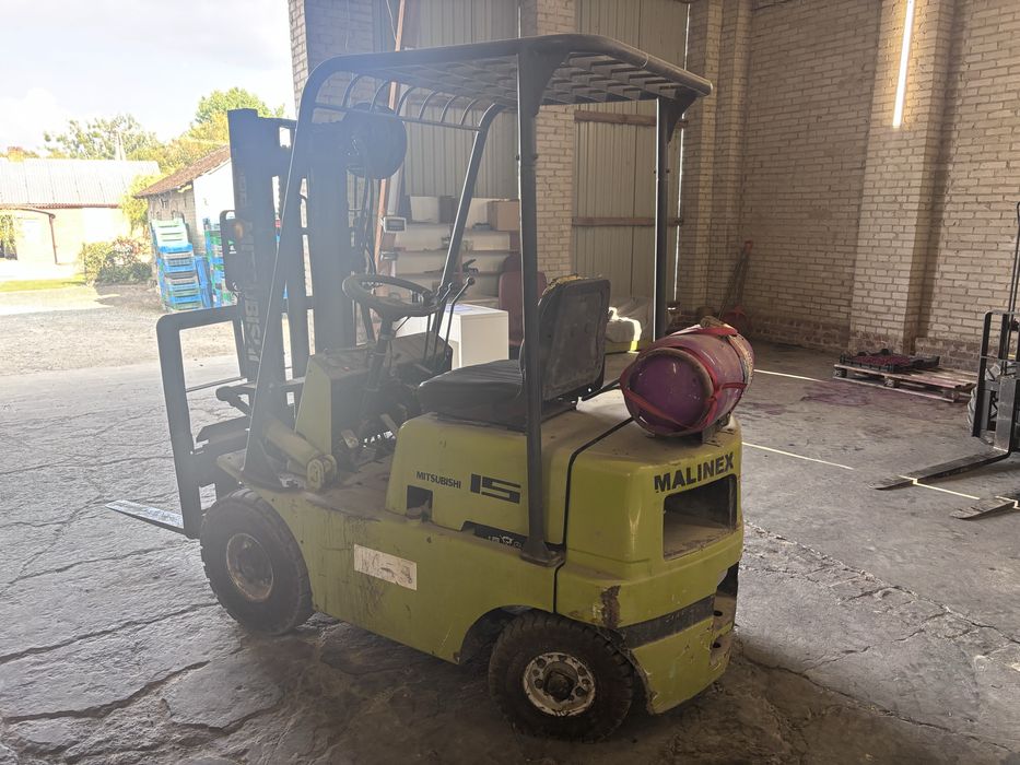 Wózek widłowy mitsubishi fg15 przesuw boczny