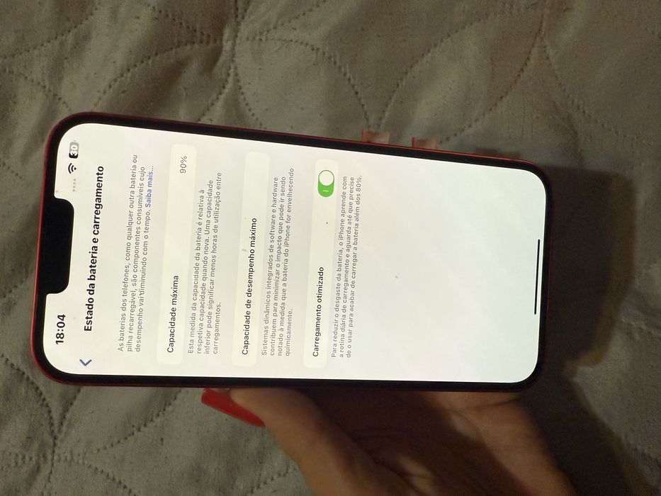 Iphone 14 plus 256gb vermelho