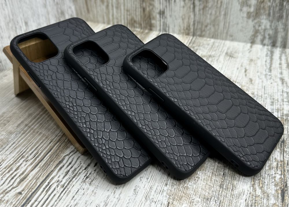 Чехол кожаный Fibra Pathon Case на iPhone 11/ 11 Pro/ 12 Pro Max Чохол